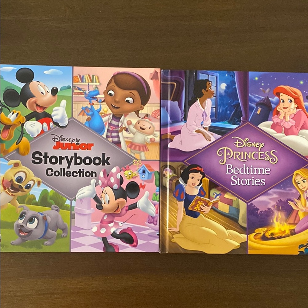 Disney Junior Storybook Collection and Disney Princess Bedtime Stories Bundle